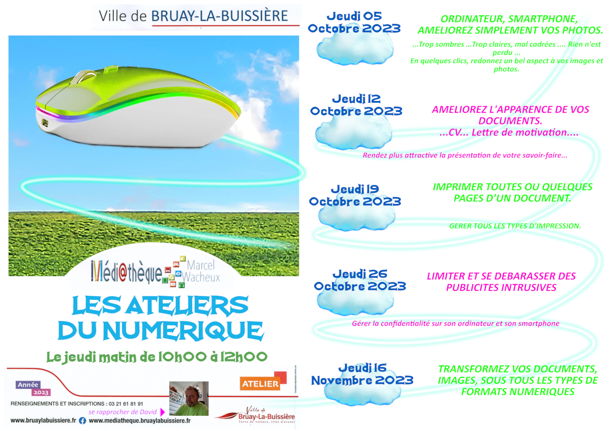 Conseiller Numérique Bruay-la Buissière Médiathèque Marcel-Wacheux