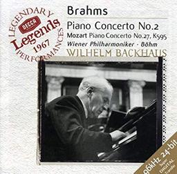 Wilhem Backhaus - Piano concertos - Brahms & Mozart | Backhaus, Wilhelm (pianiste)