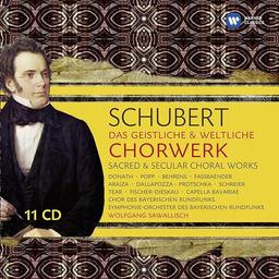 Schubert - Intégrale des oeuvres chorales : Musique sacrée et musique profane : [Schubert -Das geistliche & weltliche chorwerk] | Schubert, Franz - compositeur