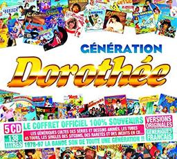 Génération Dorothée [138 titres] [5 CD] : 1978-97, la bande son de toute une génération : Versions originales : Génériques français | Compilation