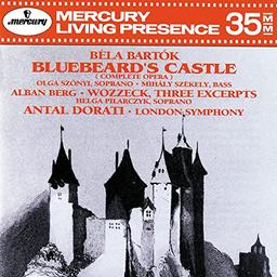 Bartok : Bluebeard's castle - Berg : Wozzeck (extraits) | Bartok, Béla - compositeur