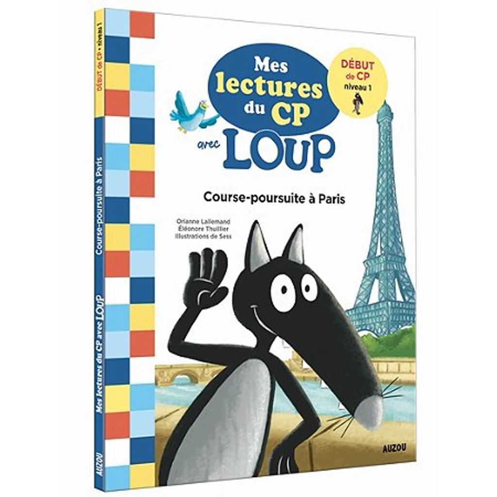 Mes lectures du CP avec Loup : Course-poursuite à Paris | 