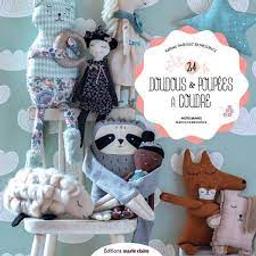 24 Doudous & poupées à coudre | Thiboult, Karine. Auteur