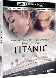 Titanic : [4K ultra HD+Blu-Ray=Bonus] / James Cameron | Cameron, James. Scénariste