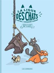 La Ligue des chats t.02 : Contre l'invasion canine | Moret, Bénédicte. Auteur