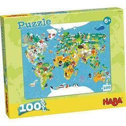 Puzzle carte du monde | 